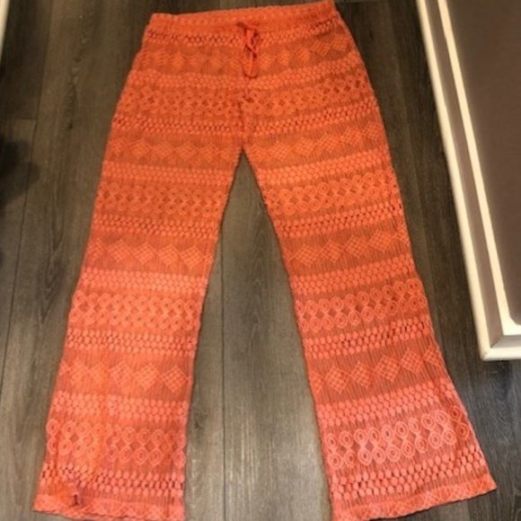 Rip Curl Other - Rip Curl Sheer Beach Cover-Up Pants